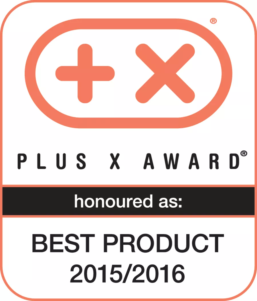 Plus X Award Best Product Symo 2015 2016