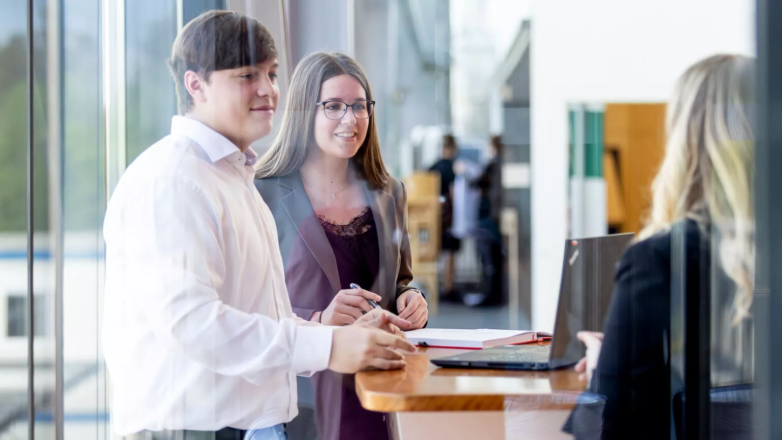 Mitarbeiter im Traineeprogramm
