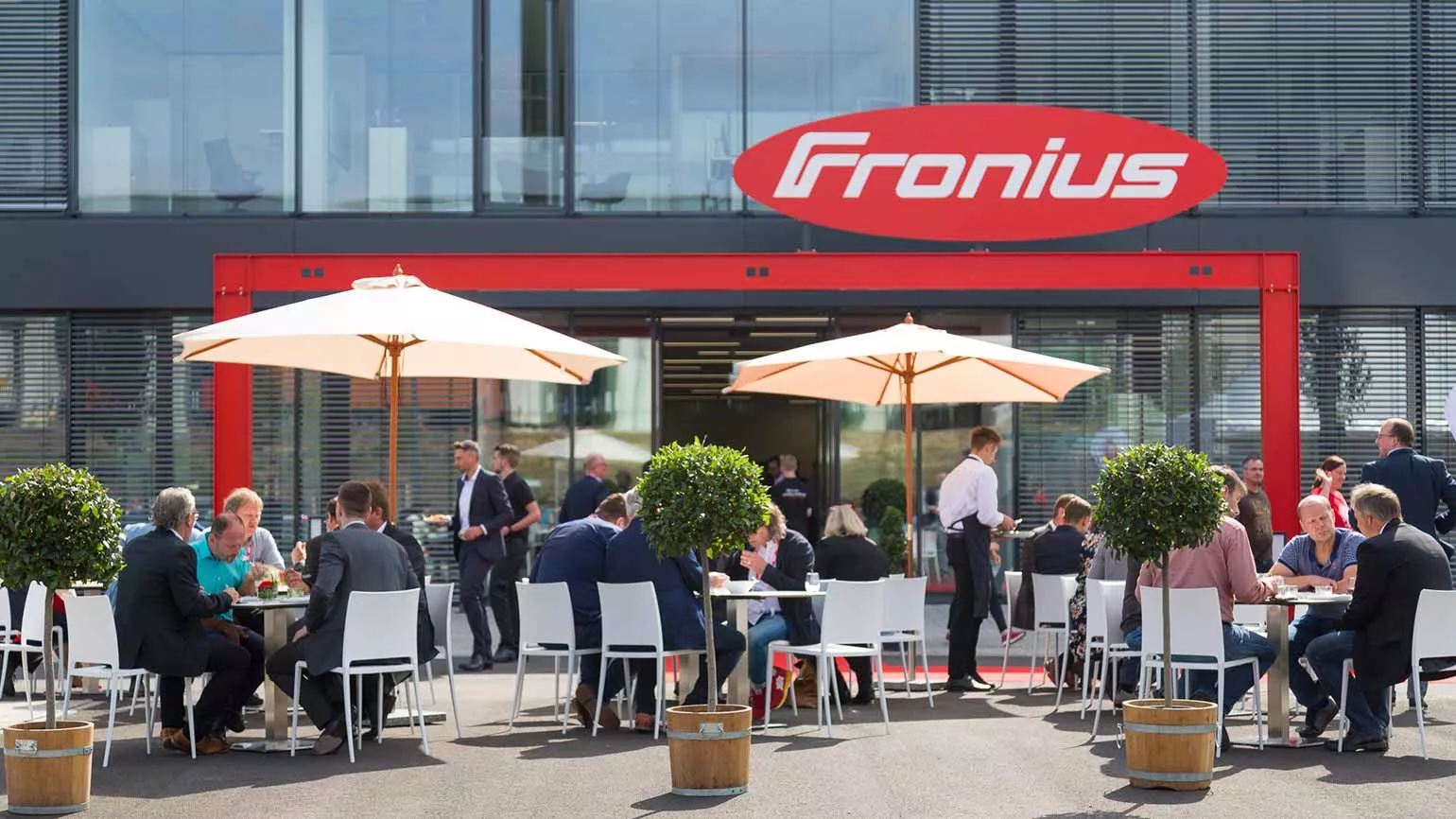 Grillfest bei Fronius