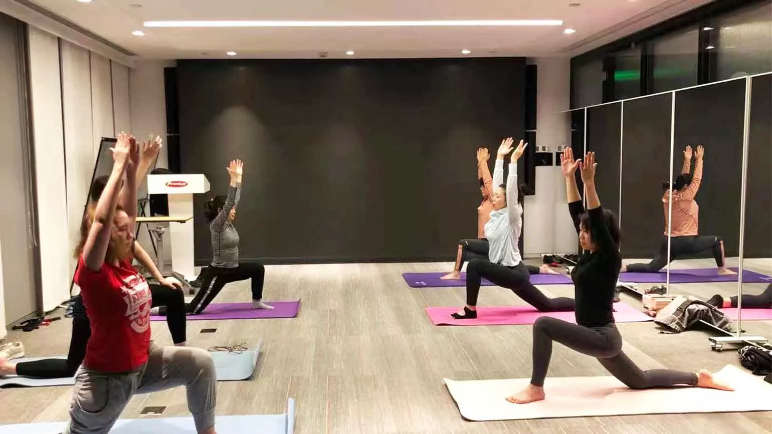 Yoga at Fronius China