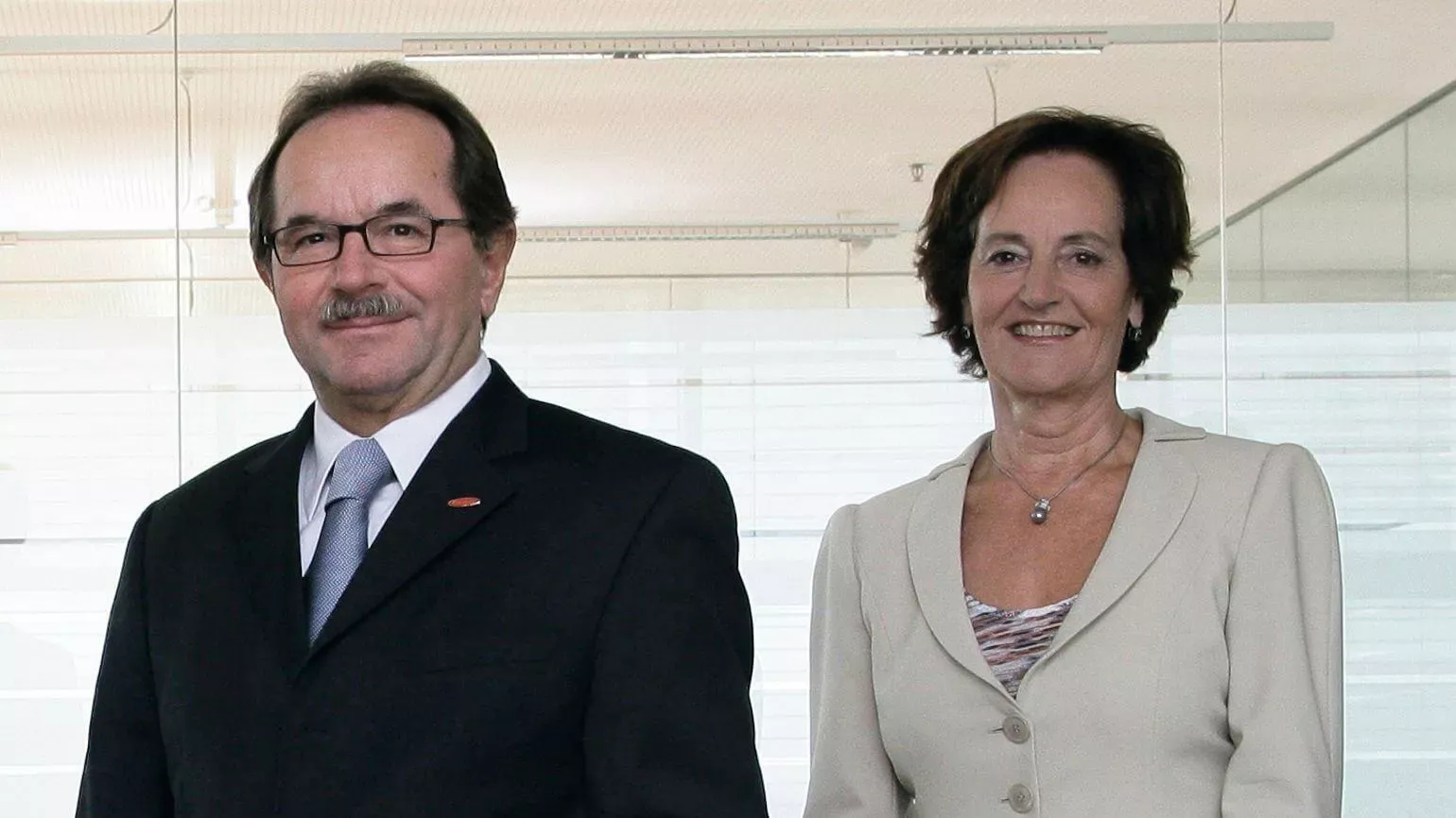 Klaus Fronius und Brigitte Strauß: Years of growth