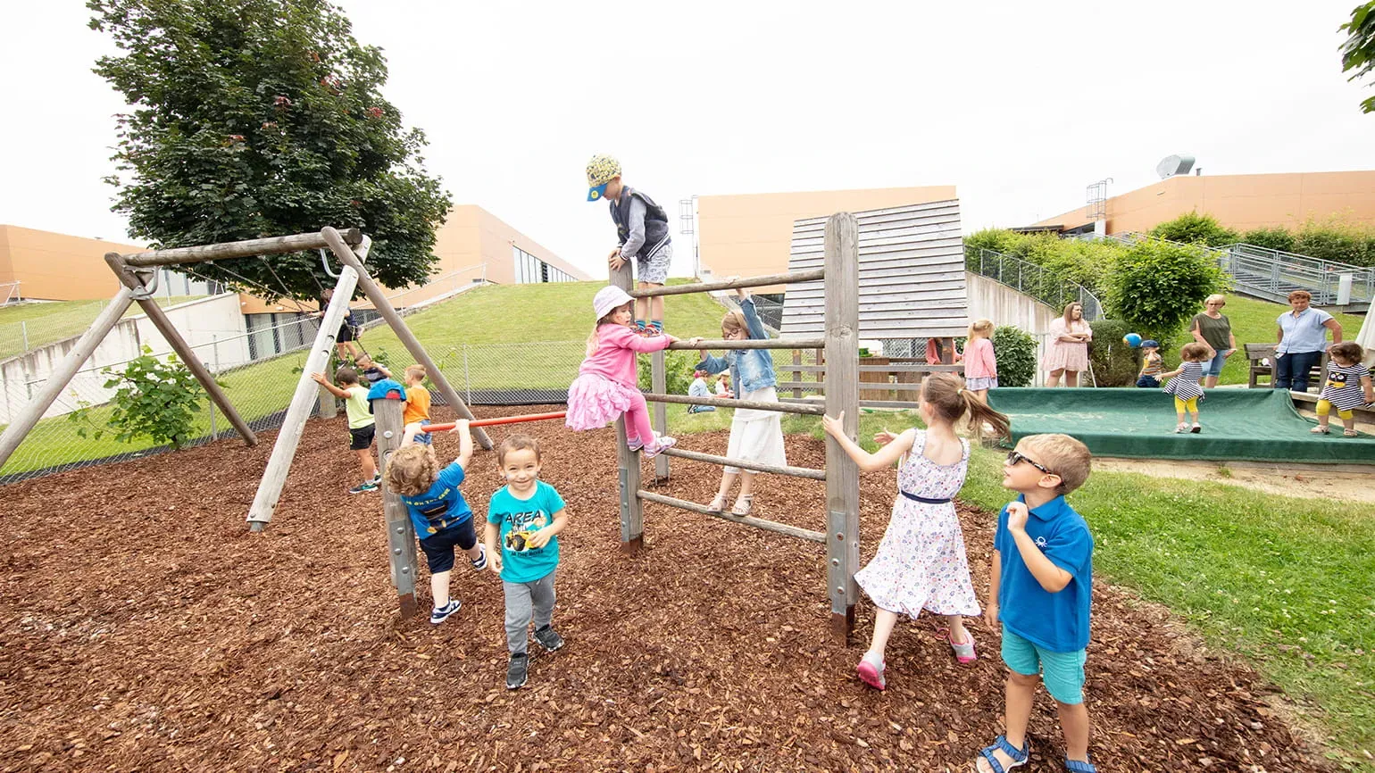 Spielplatz im Fronius KinderLand