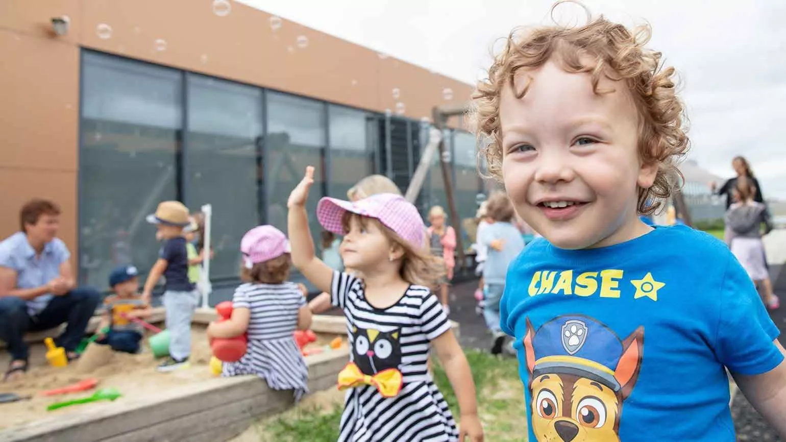 the in-house childcare facility of Fronius