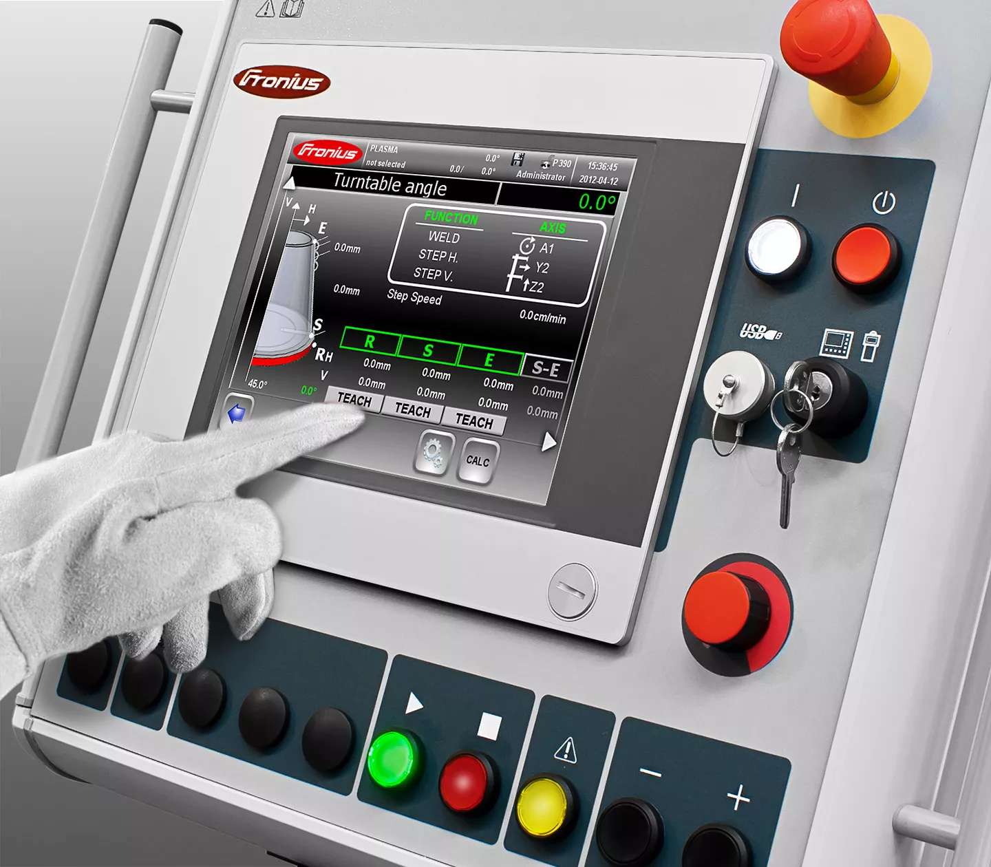 Human Machine Interface system controller HMI Input