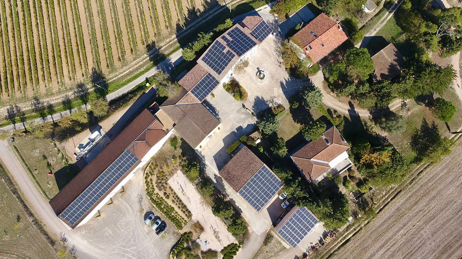 houses from above