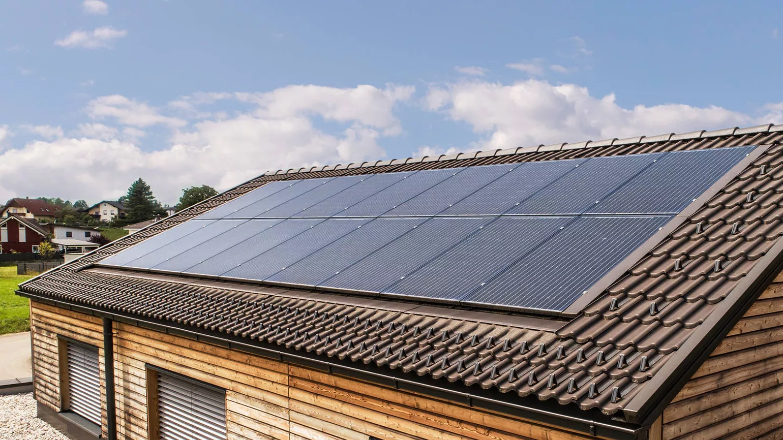 PV-Module auf Dach