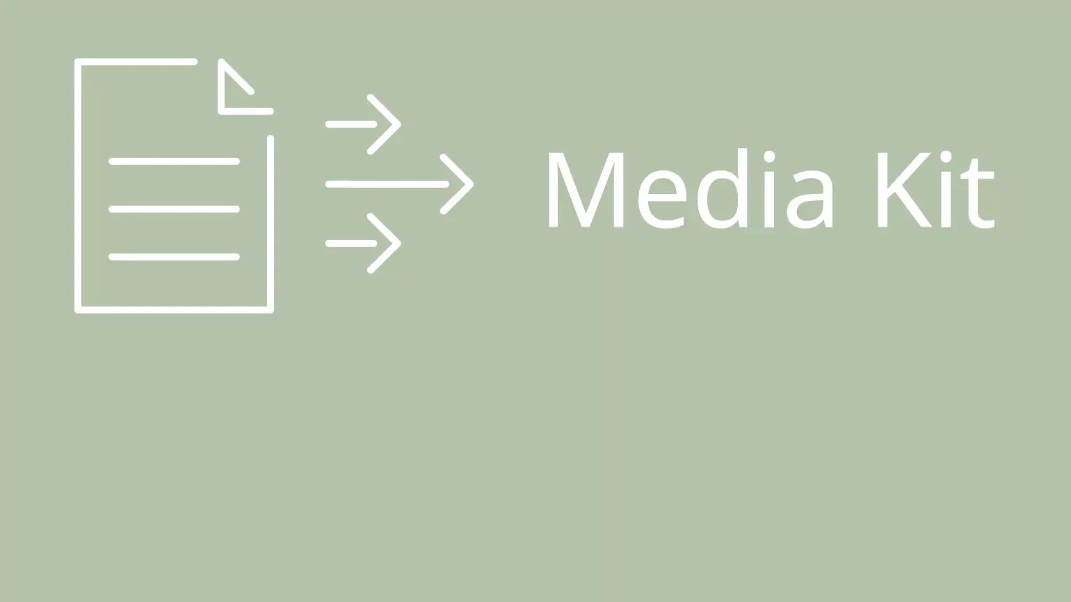 Banner Media Kit
