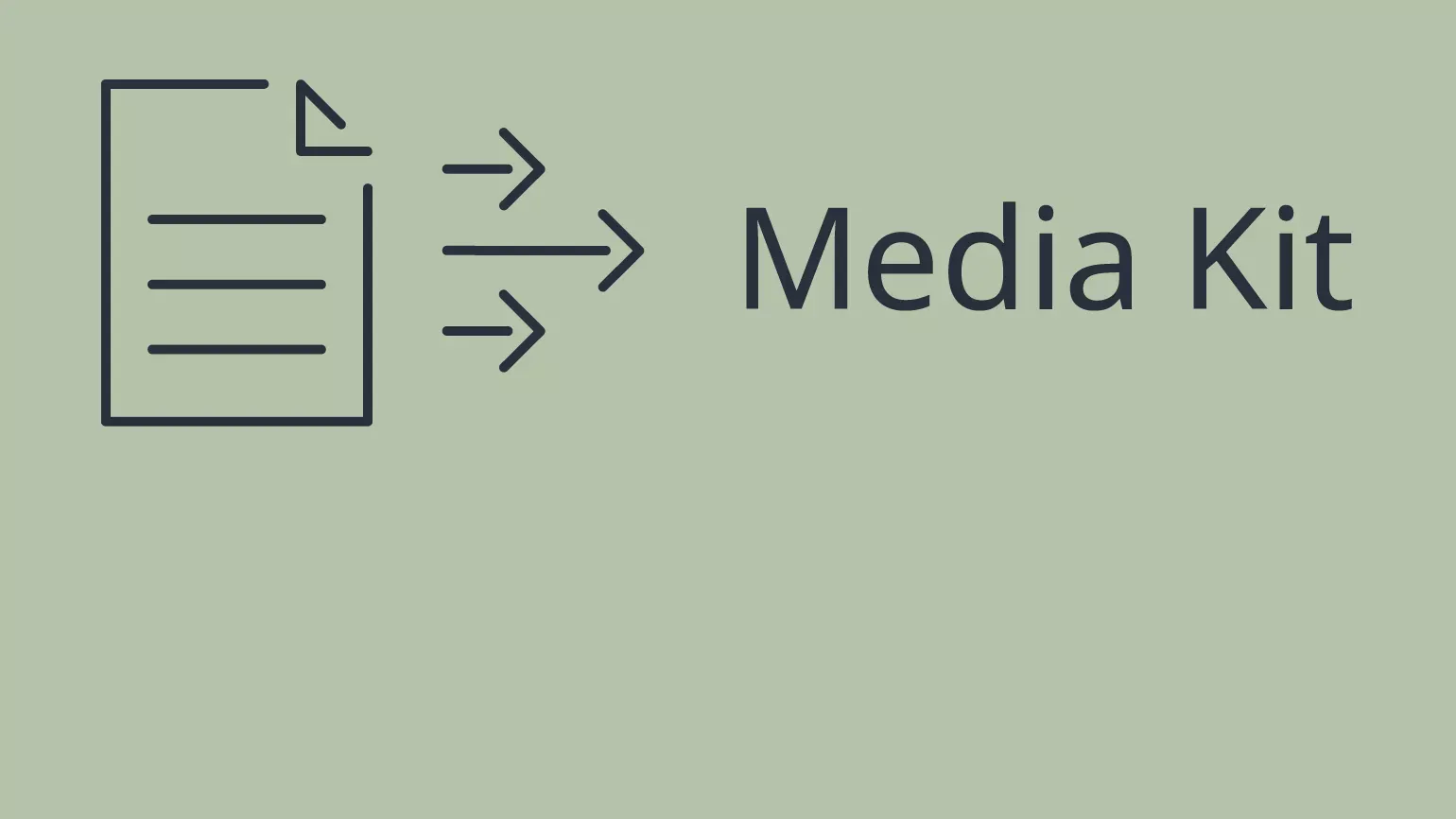 Banner Media Kit