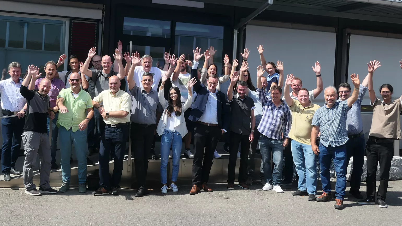 Teamfoto Fronius Schweiz