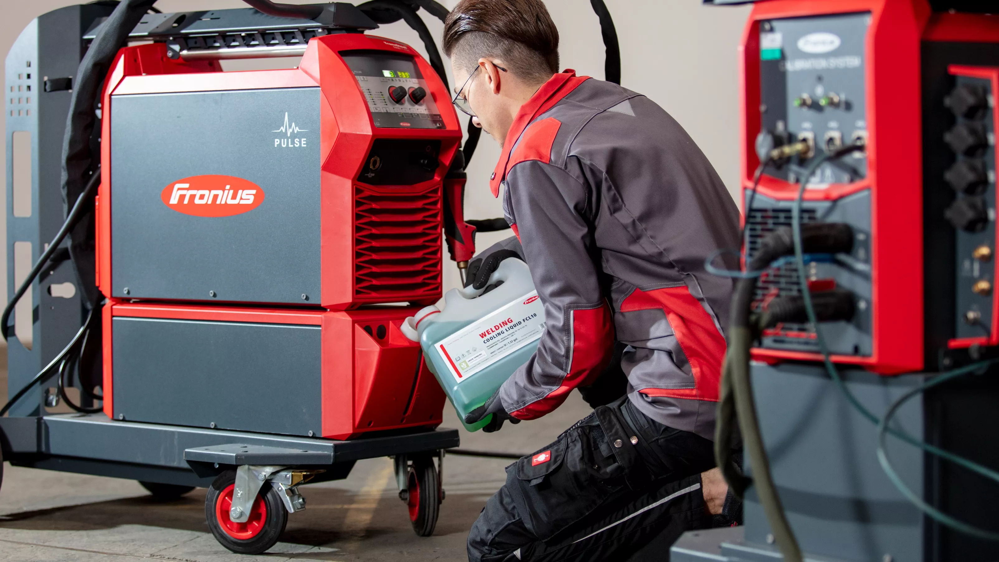 Fronius welding machine service and calibration