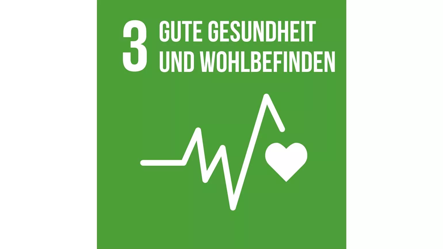 SDG 03 Gute Gesundheit und Wohlbefinden